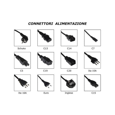 LINK Cavo Alimentazione Prolunga Maschio/Femmina Mt.5 [LKIEC50]