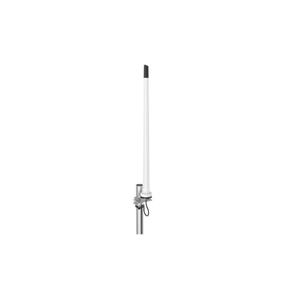 POYNTING - All Weather Wide Band LTE Omnidirectional Antenna. 698 - 2700MHz. max. Gain: 6 dBi. with stainless steel pole mount bracket (max. 50mm). IP65 5m HDF-195 [A-OMNI-0121-01-V3]
