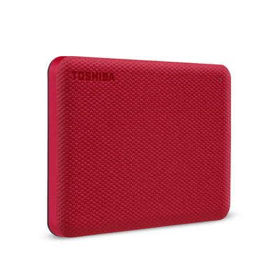 Toshiba Canvio Advance - 1TB External Hard Drive - Red [HDTCA10ER3AA]