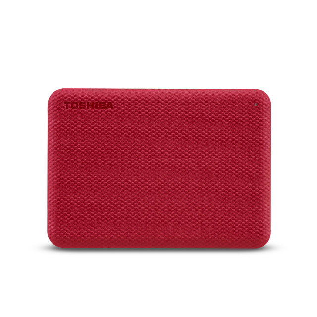 Toshiba Canvio Advance - 1TB External Hard Drive - Red [HDTCA10ER3AA]