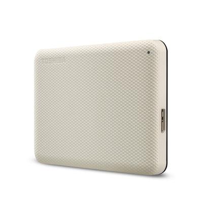 Toshiba Canvio Advance - 2TB External Hard Drive - Light Beige [HDTCA20EW3AA]