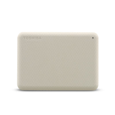 Toshiba Canvio Advance - 2TB External Hard Drive - Light Beige [HDTCA20EW3AA]