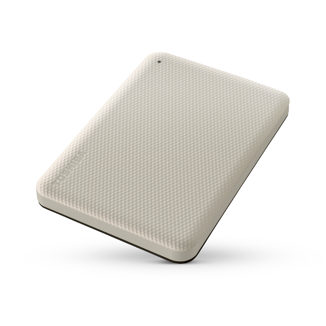 Toshiba Canvio Advance - 4TB External Hard Drive - Light Beige [HDTCA40EW3CA]