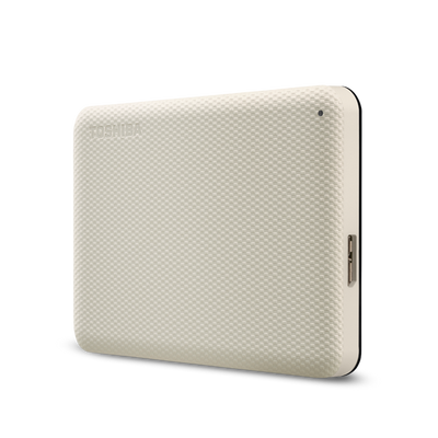 Toshiba Canvio Advance - 4TB External Hard Drive - Light Beige [HDTCA40EW3CA]