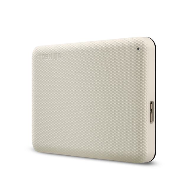 Toshiba Canvio Advance - 4TB External Hard Drive - Light Beige [HDTCA40EW3CA]
