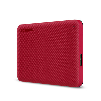 Toshiba Canvio Advance - 2TB External Hard Drive - Red [HDTCA20ER3AA]