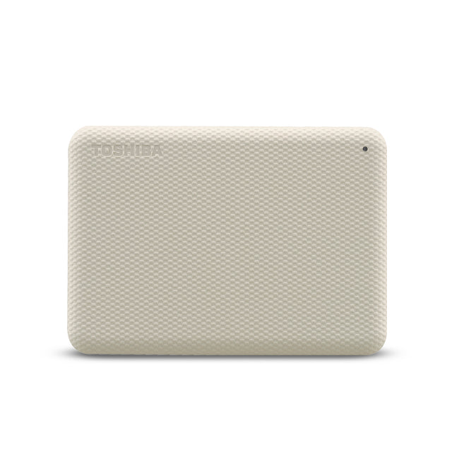 Toshiba Canvio Advance - 1TB External Hard Drive - Light Beige [HDTCA10EW3AA]