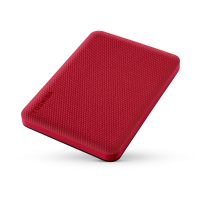 Toshiba Canvio Advance - 4TB External Hard Drive - Red [HDTCA40ER3CA]