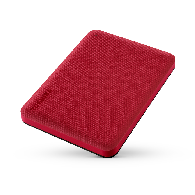 Toshiba Canvio Advance - 4TB External Hard Drive - Red [HDTCA40ER3CA]