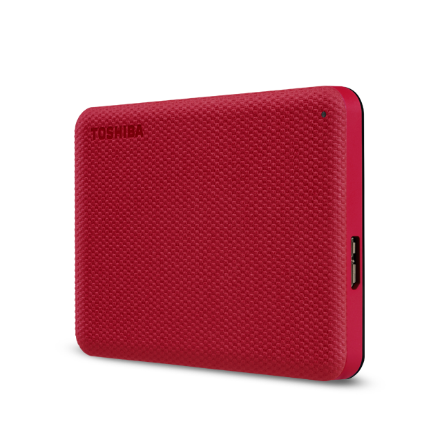 Toshiba Canvio Advance - 4TB External Hard Drive - Red [HDTCA40ER3CA]