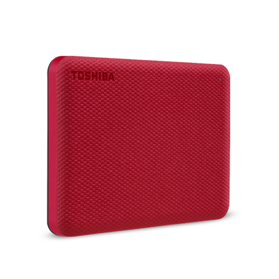 Toshiba Canvio Advance - 4TB External Hard Drive - Red [HDTCA40ER3CA]