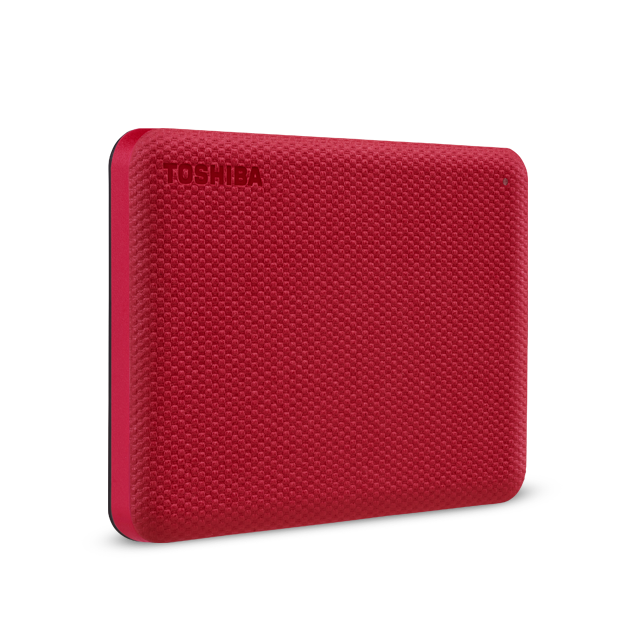 Toshiba Canvio Advance - 4TB External Hard Drive - Red [HDTCA40ER3CA]