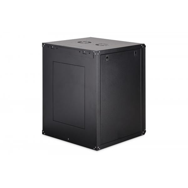 Digitus 16U wall mounting cabinet 785x600x600 mm - black [DN-1916U-6/6-EC-SW]