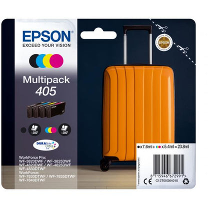 EPSON CART MULTIPACK 4 COLORI, N 405 DURABRITE ULTRA INK [C13T05G64020]