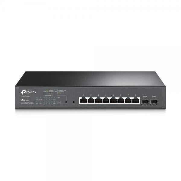 Tp-link SWITCH - TL-SG2210MP - 10 Port - Manageable - 4 Layer Sypport - 150W PoE - Ethernet - Twisted Pair [TL-SG2210MP]