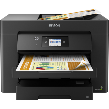 EPSON MULTIFUNZIONE INK A3 COLORE, WF-7830DTWF, 12PPM, FRONTE/RETRO, USB/LAN/WIFI, 4 IN 1 [C11CH68403]