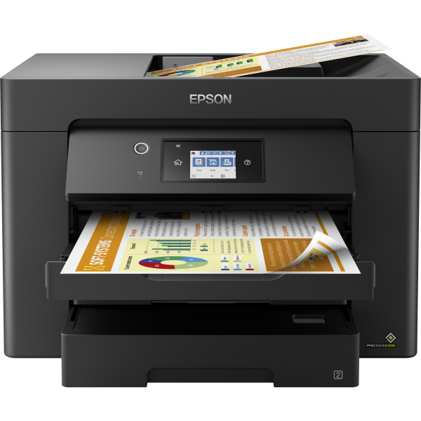 EPSON MULTIFUNZIONE INK A3 COLORE, WF-7830DTWF, 12PPM, FRONTE/RETRO, USB/LAN/WIFI, 4 IN 1 [C11CH68403]