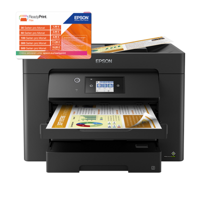 EPSON MULTIFUNZIONE INK A3 COLORE, WF-7830DTWF, 12PPM, FRONTE/RETRO, USB/LAN/WIFI, 4 IN 1 [C11CH68403]