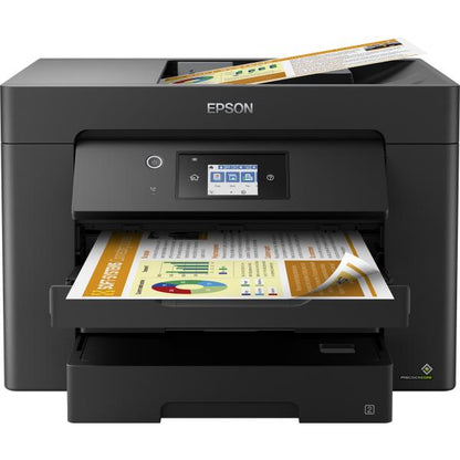 EPSON MULTIFUNZIONE INK A3 COLORE, WF-7830DTWF, 12PPM, FRONTE/RETRO, USB/LAN/WIFI, 4 IN 1 [C11CH68403]