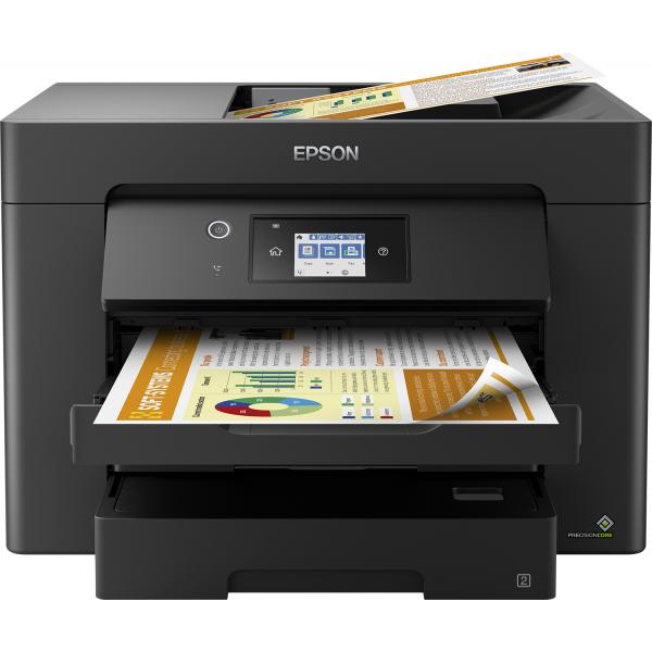 EPSON MULTIFUNZIONE INK A3 COLORE, WF-7830DTWF, 12PPM, FRONTE/RETRO, USB/LAN/WIFI, 4 IN 1 [C11CH68403]