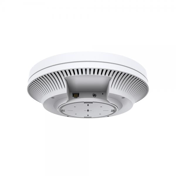 TP-Link - EAP660 HD - AX3600 Ceiling Mount Dual-Band Wi-Fi 6 Access Point, 1x 2.5Gbps RJ45 Port, 1148Mbps at 2.4 GHz + 2402 Mbps at 5 GHz, High Density connectivity(1000+ Clients), 802.3at POE, 8x In [EAP660HD]