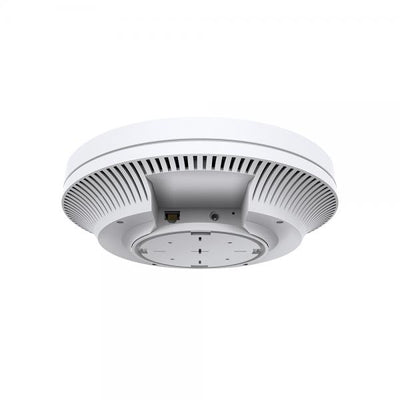 TP-Link - EAP660 HD - AX3600 Ceiling Mount Dual-Band Wi-Fi 6 Access Point, 1x 2.5Gbps RJ45 Port, 1148Mbps at 2.4 GHz + 2402 Mbps at 5 GHz, High Density connectivity(1000+ Clients), 802.3at POE, 8x In [EAP660HD]