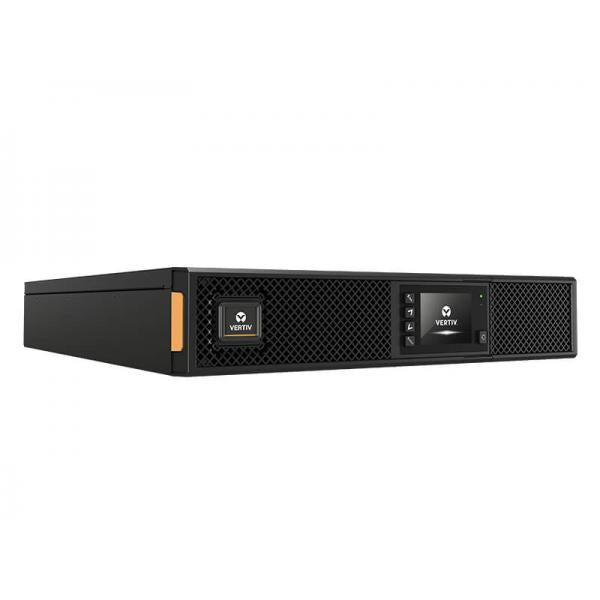 Vertiv Liebert UPS GXT5 - 1.000 VA / 1.000 W, 230 V  Rack/tower online, garanzia online di 3 anni, con kit di montaggio in rack fisso (GXT5-1000IRT2UXL) [GXT5-1000IRT2UXL]