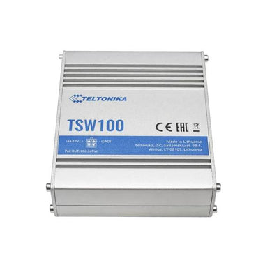 Teltonika - TSW100 - Switch industriale unmanaged PoE + [TSW100010000]