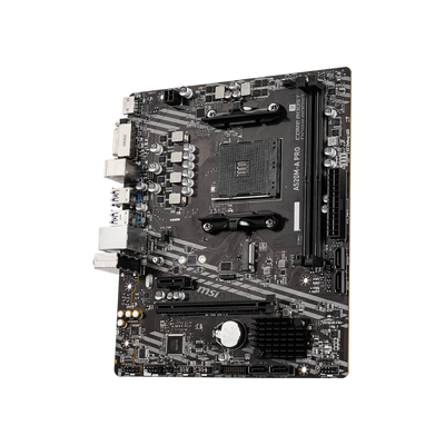 MSI MB AMD A520, A520M-A PRO AM4 2DDR4 11PCI-Ex16, 1M2, 4SATA3, 6USB3 [A520M-A PRO]