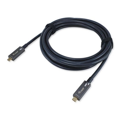 Equip 119461 Cavo ottico attivo USB-C-C, M/M, 5,0 m, PD 60W, 4K/60Hz, 10Gbps, Video+Dati+PD [119461]