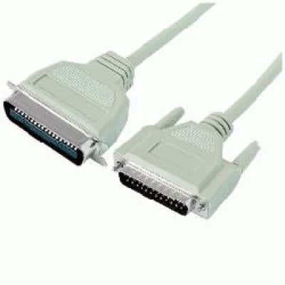 Nilox EPP/ECP (IEEE-1284) 5m D-Sub 25M - HPCN 36M cavo seriale Bianco [07NXPI0500202]