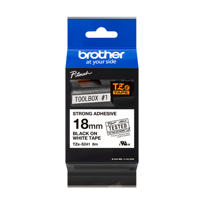 BROTHER NASTRO LAMINATO DA 36MM (8M) BIANCO [TZES241]