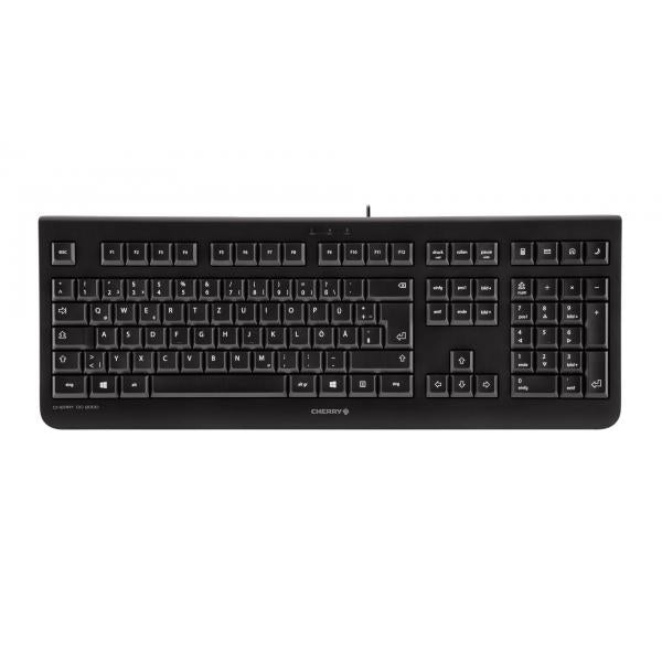 Cherry DC 2000 - Desktop set - Corded - AZERTY - Black [JD-0800BE-2]