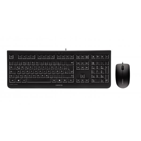 Cherry DC 2000 - Desktop set - Corded - AZERTY - Black [JD-0800BE-2]