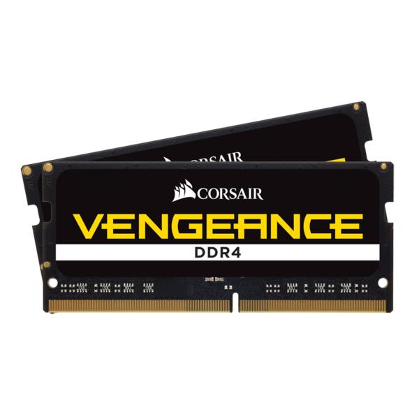 CORSAIR RAM VENGEANCE SODIMM 32GB (2x16GB) DDR4 3200 (PC4-25600) C22 1.2V [CMSX32GX4M2A3200C22]