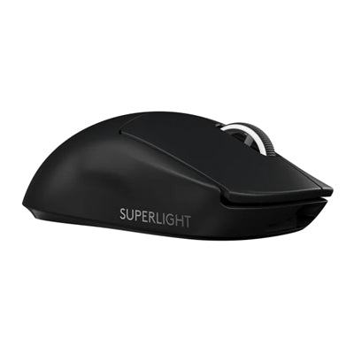 Logitech G PRO X SUPERLIGHT Mouse Gaming Wireless, Leggero 63 g, Sensore HERO 25K, 25.600 DPI, 5 Tasti Programmabili, Lunga Autonomia, Memoria Integrata, per eSport, Compatibile con PC e Mac. Nero [910-005881]
