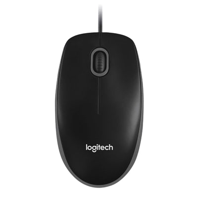 Logitech B100 mouse Ufficio Ambidestro USB tipo A Ottico 800 DPI [910-003357]