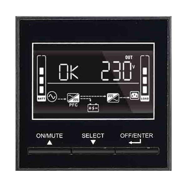 Tecnoware EVO DSP Plus 1200 gruppo di continuità (UPS) Doppia conversione (online) 1,2 kVA 1080 W 8 presa(e) AC [FGCEDP1202RTIEC]