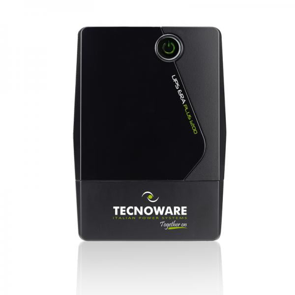 TECNOWARE UPS ERA PLUS 1200VA BATTERIA 9AH, SCHUKO TOGETHER ON [FGCERAPL1202SCH]