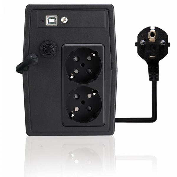 TECNOWARE UPS ERA PLUS 1200VA BATTERIA 9AH, SCHUKO TOGETHER ON [FGCERAPL1202SCH]