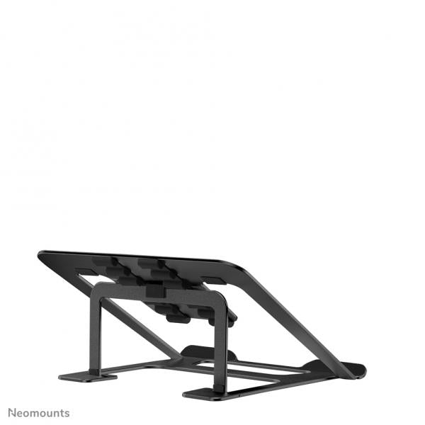Neomounts Laptop Stand - 10-17inch - Max 5 kg - 6 Height Positions - Foldable - Compact - Ultra-Slim - Universal - Black [NSLS085BLACK]