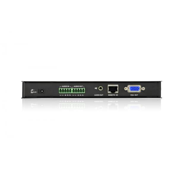 ATEN RJ45 Video Extender, Local Unit (Transmitter) Up To 300 M + Balanced Audio + RS232 (150M 1600x [VE500T-AT-G]