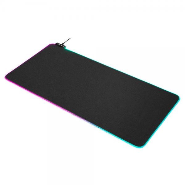 Sharkoon 1337 RGB V2 Tappetino per mouse per gioco da computer Nero [1337GAMINGMATRGBV2900]