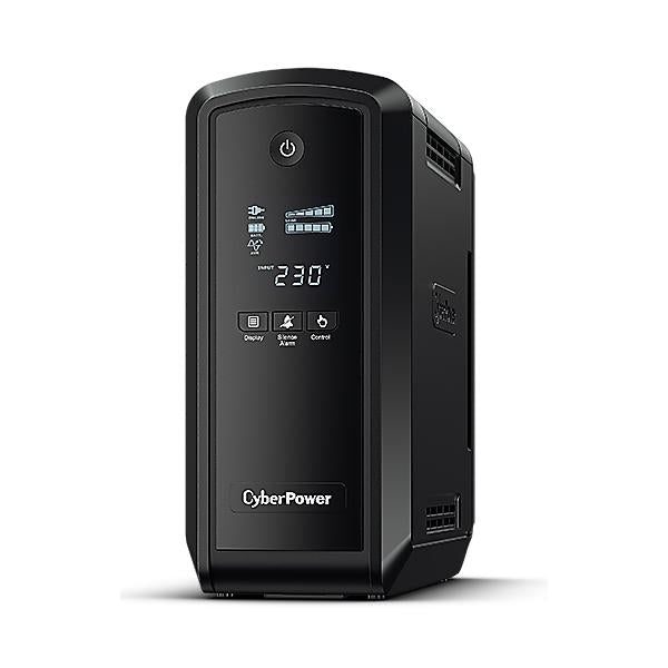 CYBER POWER UPS PURE SINEWAVE CP900EPFCLCD LCD 900VA/540W AVR USB 6xSCH [CP900EPFCLCD]