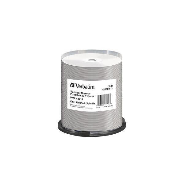 Verbatim 43718 CD vergine CD-R 700 MB 100 pezzo(i) [43718]