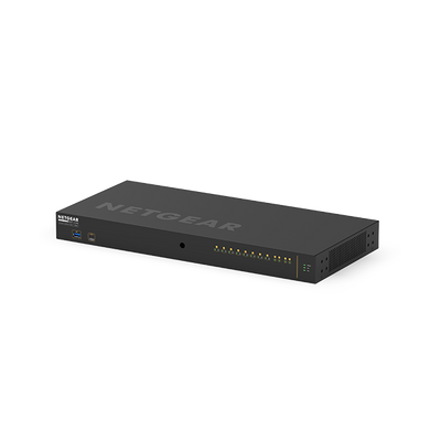 NETGEAR M4250-10G2XF-PoE+ Gestito L2/L3 Gigabit Ethernet (10/100/1000) Supporto Power over Ethernet (PoE) 1U Nero [GSM4212PX-100EUS]