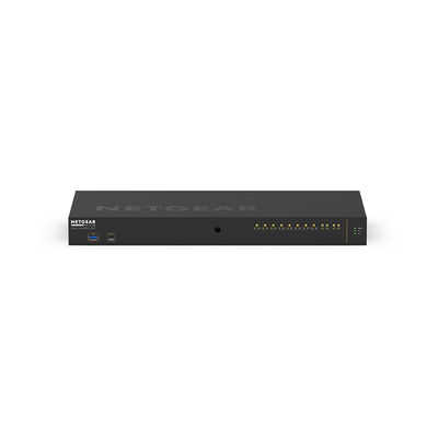 NETGEAR M4250-10G2XF-PoE+ Gestito L2/L3 Gigabit Ethernet (10/100/1000) Supporto Power over Ethernet (PoE) 1U Nero [GSM4212PX-100EUS]