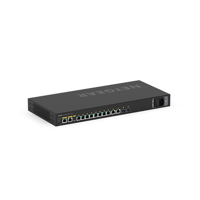 NETGEAR M4250-10G2XF-PoE+ Gestito L2/L3 Gigabit Ethernet (10/100/1000) Supporto Power over Ethernet (PoE) 1U Nero [GSM4212PX-100EUS]