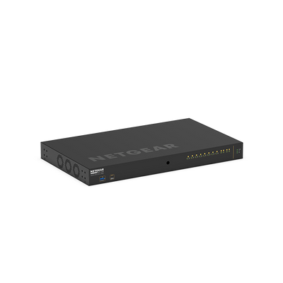 NETGEAR M4250-10G2XF-PoE++ Gestito L2/L3 Gigabit Ethernet (10/100/1000) Supporto Power over Ethernet (PoE) 1U Nero [GSM4212UX-100EUS]