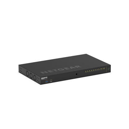 NETGEAR M4250-10G2XF-PoE++ Gestito L2/L3 Gigabit Ethernet (10/100/1000) Supporto Power over Ethernet (PoE) 1U Nero [GSM4212UX-100EUS]